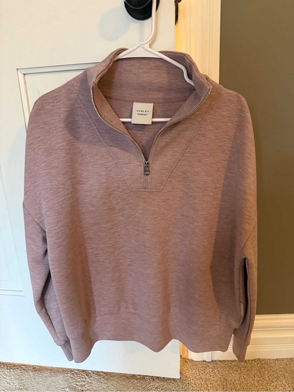 Varley Hawley half zip sweatshirt